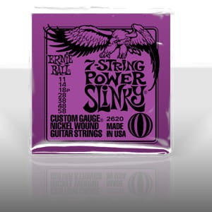 Ernie Ball 2620 NC-7 Saiten für E-Gitarren 11-58