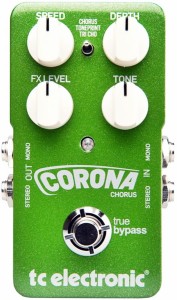 TC Corona Chorus Effektpedal