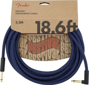 Fender Festival 18,6 ANG Blue Dream Gitarrenkabel