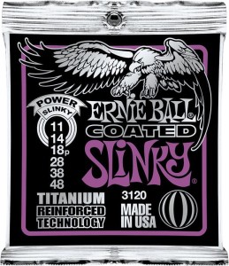 Ernie Ball 3120 Titanium Saiten für E-Gitarren 11-48
