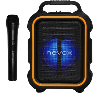 Novox Mobilite Orange Aktiver Lautsprecher USB/MP3/BT