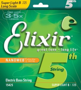 Elixir 15425 NW 125L Bassgitarrensaite. 125