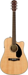 Fender CD-60SCE Natural Elektro-Akustikgitarre 