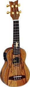 Ortega LIZARD-CC-GB Konzert-Ukulele + Bag