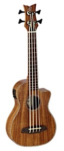 Ortega CAIMAN-BS-GB Bass-Ukulele + Bag