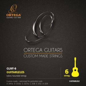 Ortega GLNY-6 Saiten für Guitarlelen