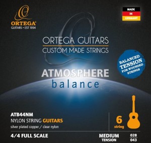 Ortega ATB44NM Saiten für Konzertgitarren