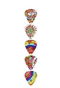 Ortega KP68-25RF Gitarrenplektrum Keiki Peace 68