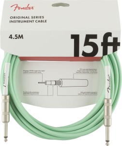Fender Original 15' Surf Green Instrumentenkabel