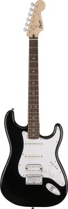 Squier Bullet Stratocaster HT HSS LRL Black E-Gitarre
