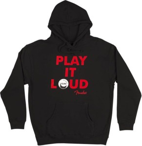 Fender 9190701306 Play it Loud Hoodie - S