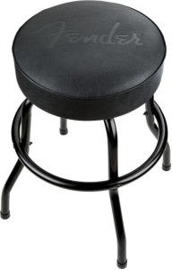 Fender Barstool 24" Black Logo - Barhocker