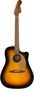Fender Redondo Player Sunburst Elektro-Akustikgitarre 