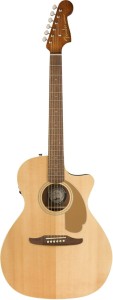 Fender Newporter Player Natural Elektro-Akustikgitarre