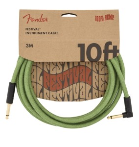 Fender Festival 10' ANG Pure Hemp Gitarrenkabel