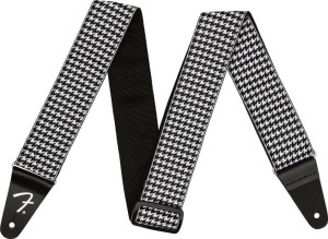 Fender 0990709005 Houndstooth WH Gitarrengurt
