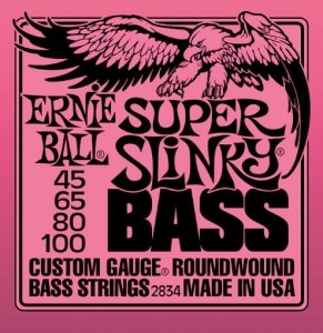 Ernie Ball 2834 Saiten für Bassgitarren 45-100