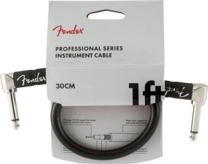Fender Professional 1 BLK kabel instrument 0,3m