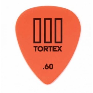 Dunlop Tortex III 0,60mm. Gitarrenplektrum