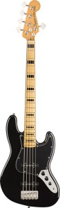 Squier Classic Vibe 70's Jazz Bass V MN BLK