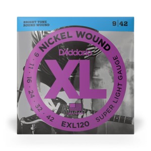 D'Addario EXL120 struny do gitary elektr 9-42
