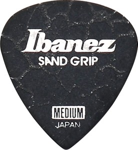 Ibanez PPA16MCG-BK Sand Grip Flat Plektrum