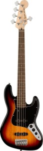 Squier Affinity Jazz Bass V LRL BPG 3TS E-Bass