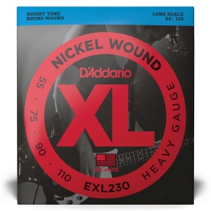 D'Addario EXL230 struny do gitary basowej 55-110
