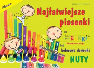 Książka "Najłatwiejsze piosenki" Bum Bum Rurki