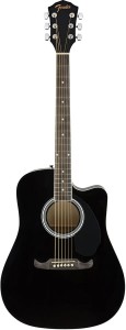 Fender FA-125CE Black Elektro-Akustikgitarre (1)