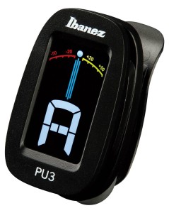 Ibanez PU3-BK Gitarren-Tuner mit Clip