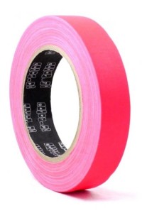 Gafer Pro Fluo taśma 19mm x 25m różowa