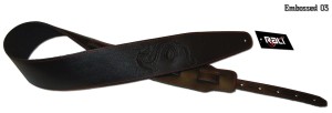 Rali Embossed 03 pasek gitarowy skórzany
