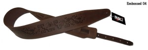 Rali Embossed 04 pasek gitarowy skórzany