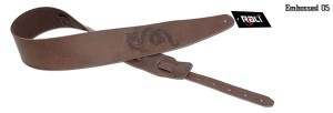 Rali Embossed 05 pasek gitarowy skórzany