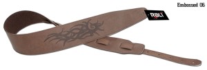 Rali Embossed 06 pasek gitarowy skórzany