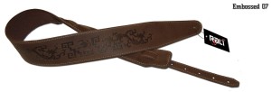 Rali Embossed 07 pasek gitarowy skórzany