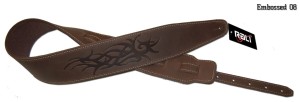 Rali Embossed 08 pasek gitarowy skórzany