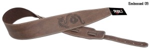 Rali Embossed 09 pasek gitarowy skórzany