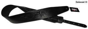 Rali Embossed 10 pasek gitarowy skórzany