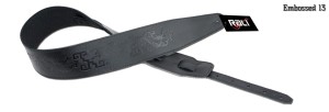 Rali Embossed 13 pasek gitarowy skórzany