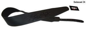 Rali Embossed 24 pasek gitarowy skórzany