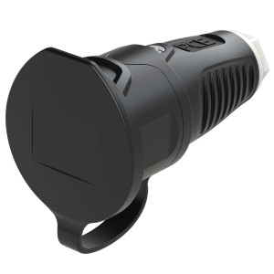 PCE 2411-sw gniazdo przenośne 16A 230V IP44 z zat