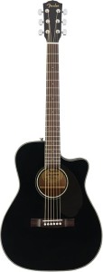 Fender CC-60SCE Black Elektro-Akustikgitarre (1)