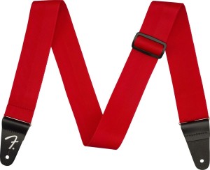 Fender 0990662025 Polypro RED pasek do gitary 
