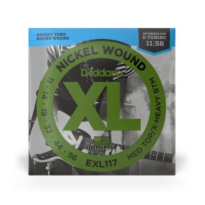 D'Addario EXL117 struny do gitary elektr 11-56