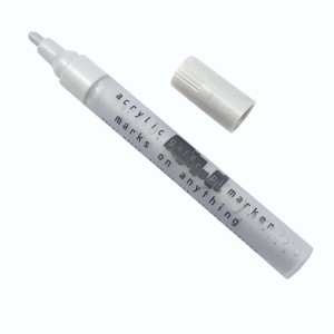 Gafer Marker akrylowy srebrny