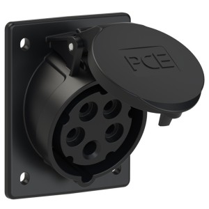 PCE 415-6x Gniazdo tabl skośne 16A 5Pin 400V IP44