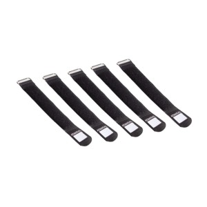 Admiral Owijka kablowa 17 cm, czarna, 5 sztuk