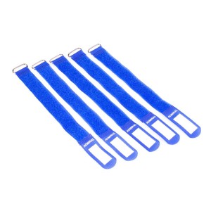 Admiral Owijka kablowa 26 cm, niebieska, 5 sztuk